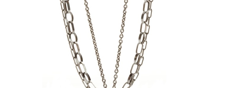 Multi Chain Disk Necklace