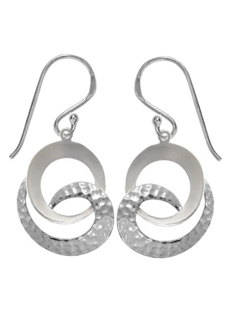 Swirl Dangle Earrings