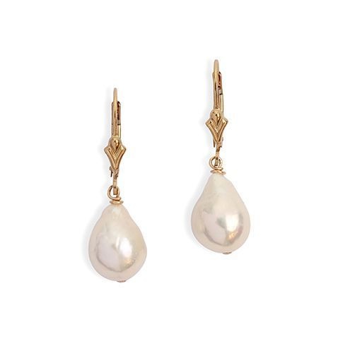 Baroque Pearl Earrings - Bija BIjoux