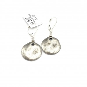 Rustic-pebble-earrings