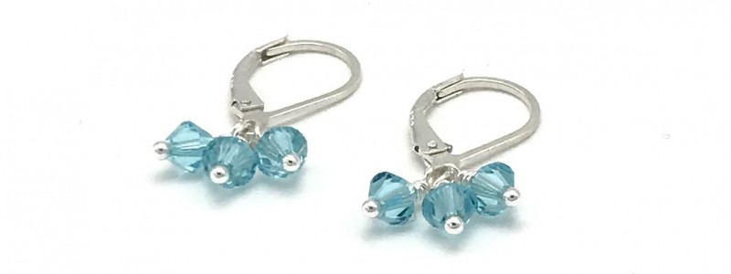 Crystal-cluster-earrings-aqua