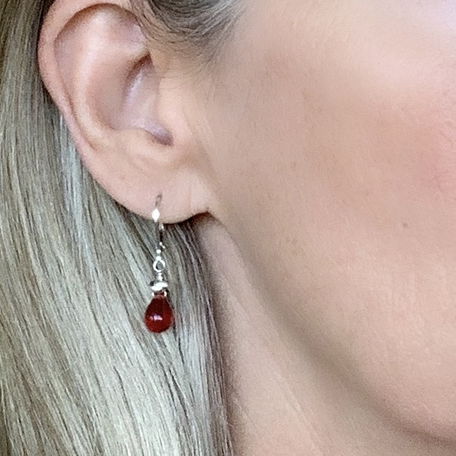 bean earrings