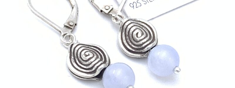 Blue-Chalcedony-earrings